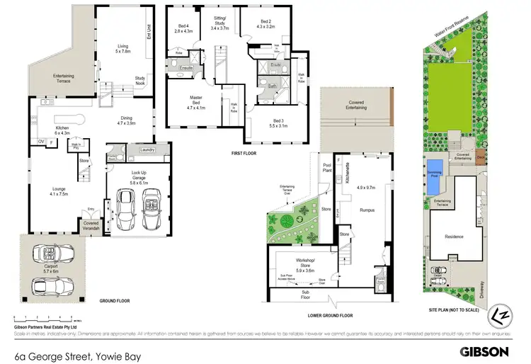 Floorplan of Homely house listing, 6A George Street, Yowie Bay NSW 2228