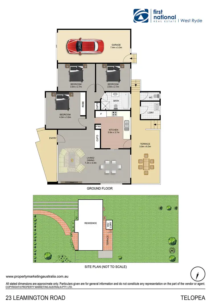 Floorplan of Homely house listing, 23 Leamington Road, Telopea NSW 2117