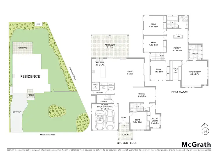 Floorplan of Homely house listing, 2 Mount View Place, Wahroonga NSW 2076