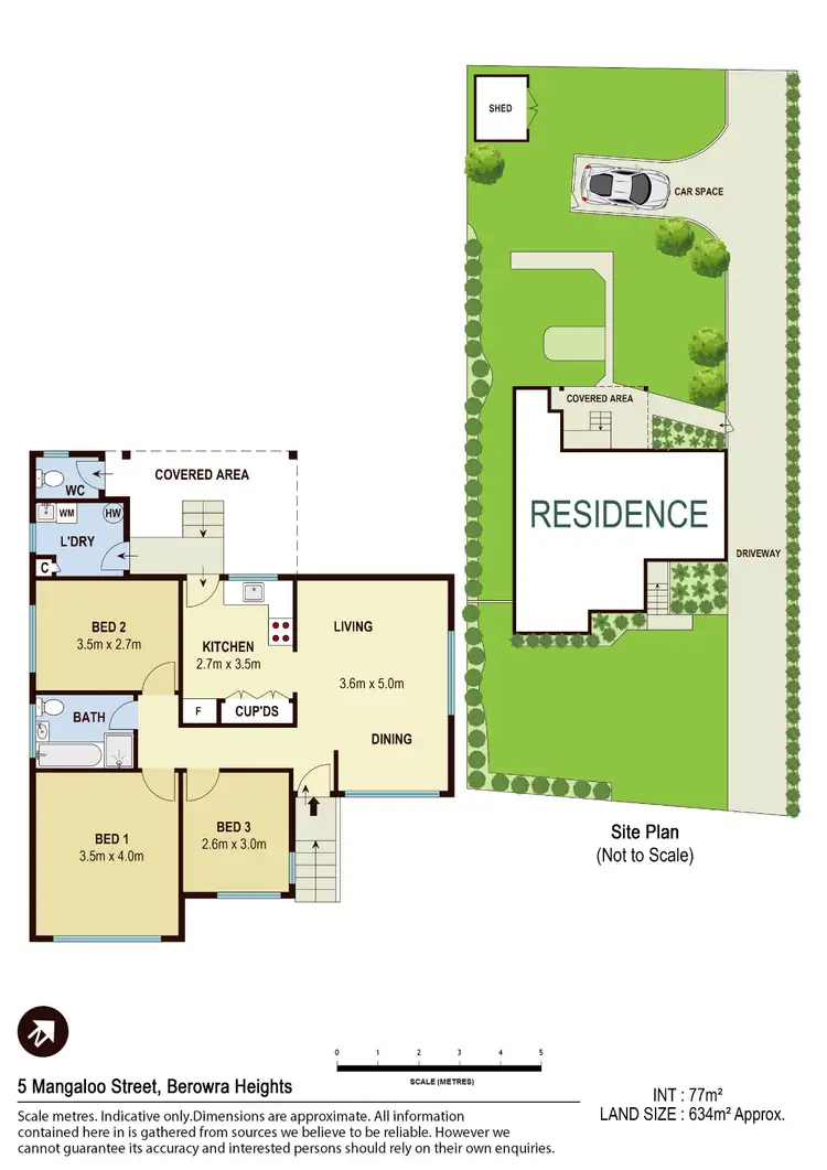 Floorplan of Homely house listing, 5 Mangaloo Street, Berowra Heights NSW 2082
