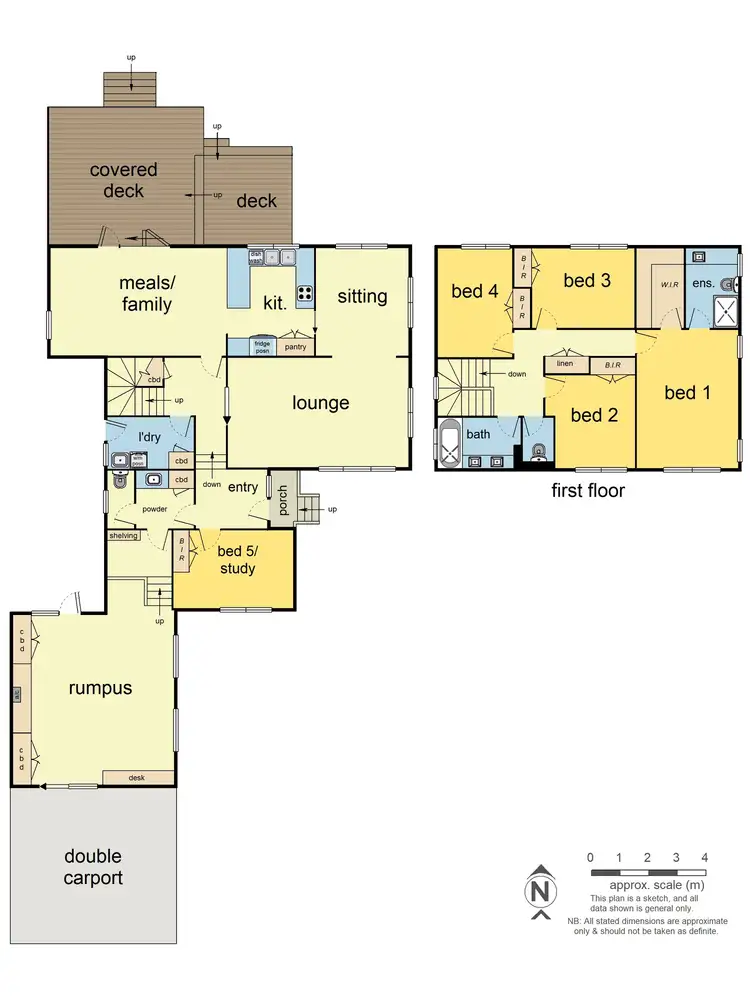 Floorplan of Homely house listing, 17 Oxford Close, Croydon Hills VIC 3136