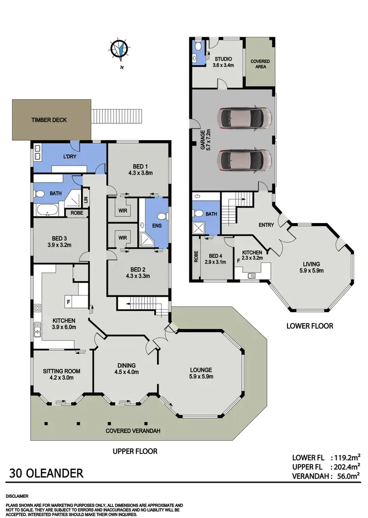 Floorplan of Homely house listing, 30 Oleander Avenue, Port Macquarie NSW 2444