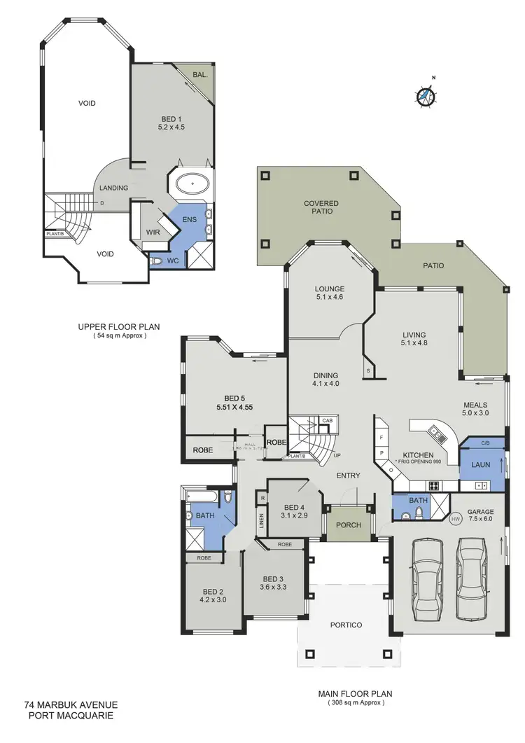 Floorplan of Homely house listing, 74 Marbuk Avenue, Port Macquarie NSW 2444