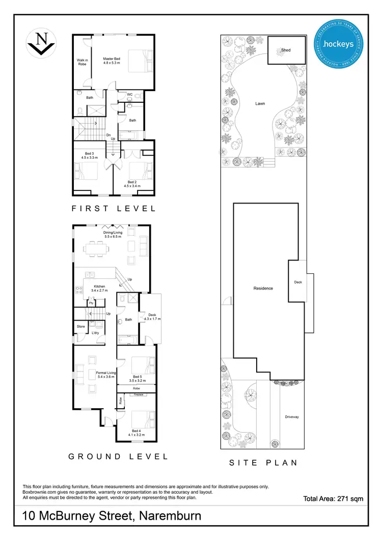 Floorplan of Homely house listing, 10 Mcburney Street, Naremburn NSW 2065