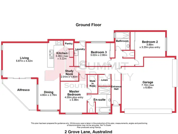 Floorplan of Homely house listing, 2 Grove Lane, Australind WA 6233