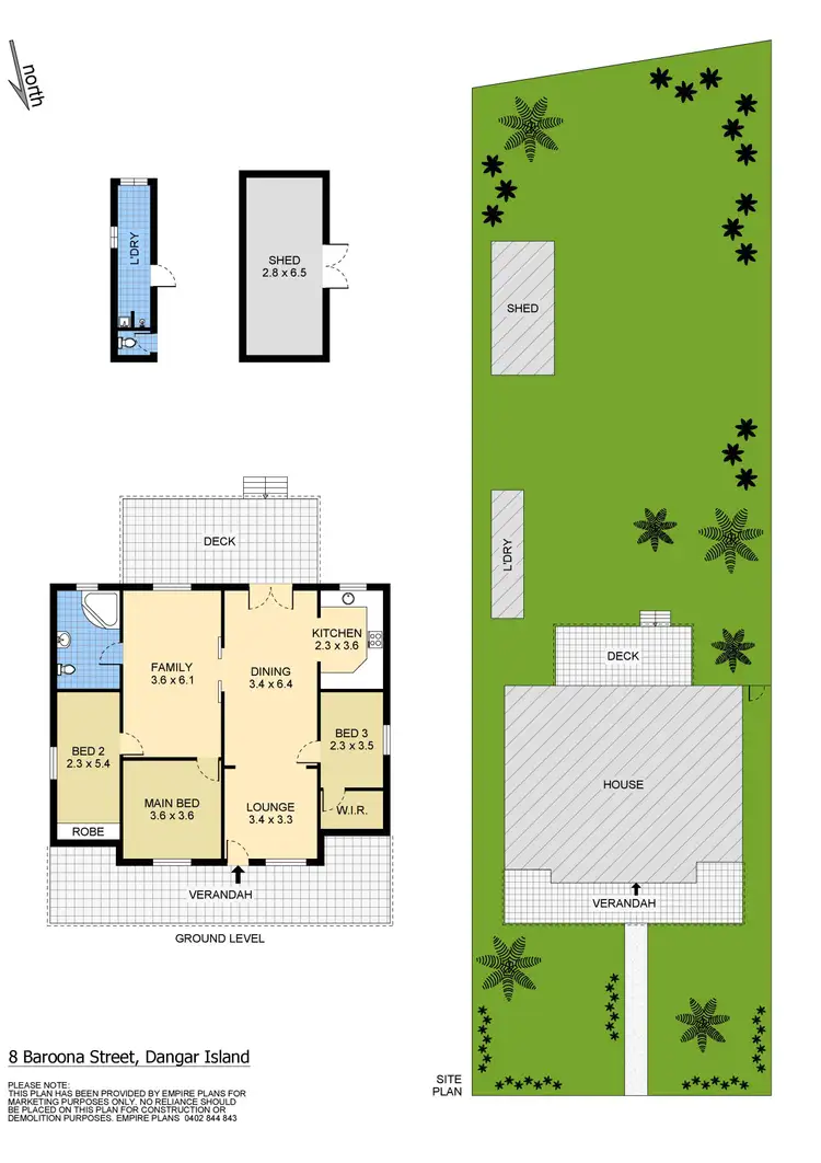 Floorplan of Homely house listing, 8 Baroona Street, Dangar Island NSW 2083