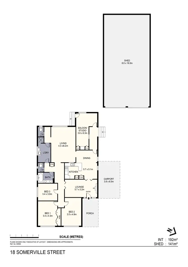 Floorplan of Homely house listing, 18 Somerville Street, Flora Hill VIC 3550