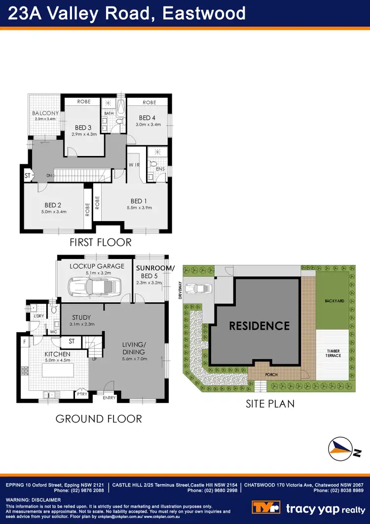 Floorplan of Homely house listing, 23A Valley Road, Eastwood NSW 2122