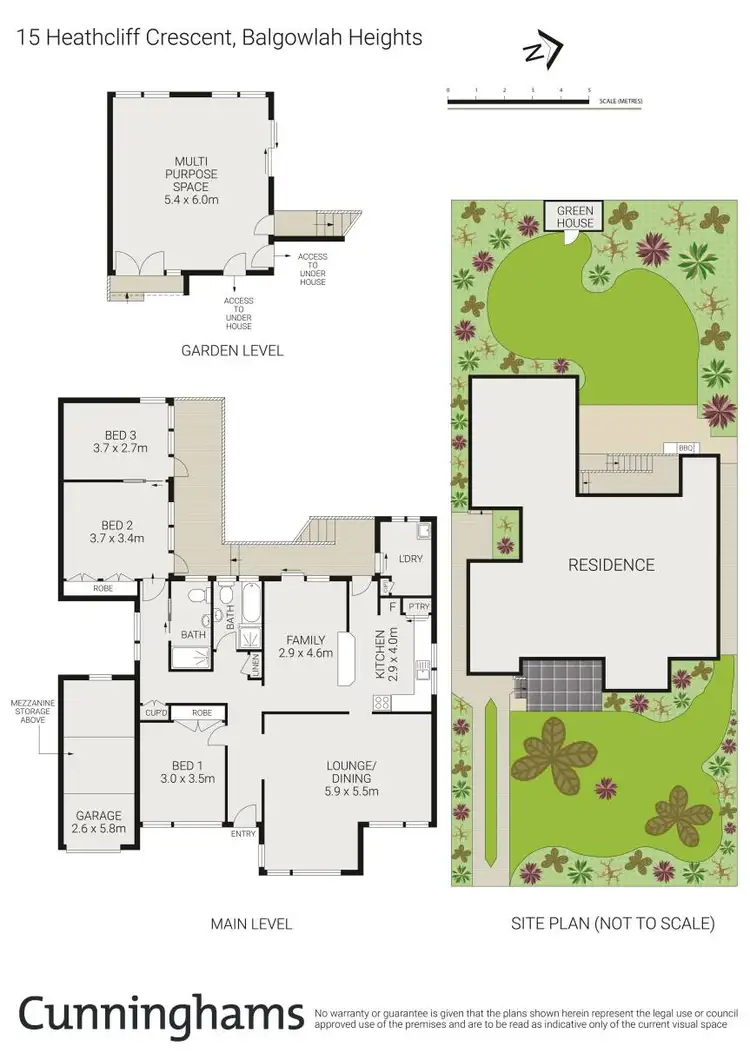Floorplan of Homely house listing, 15 Heathcliff Crescent, Balgowlah Heights NSW 2093