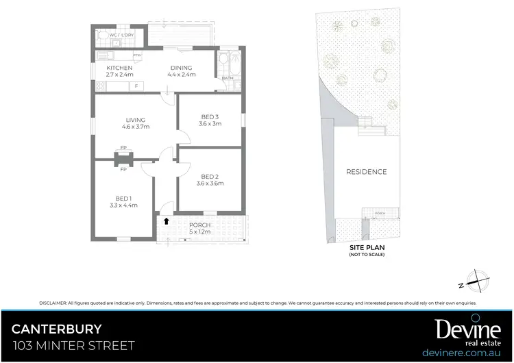 Floorplan of Homely house listing, 103 Minter Street, Canterbury NSW 2193