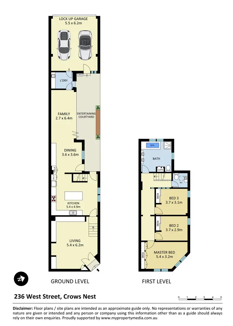 Floorplan of Homely house listing, 236 West Street, Crows Nest NSW 2065