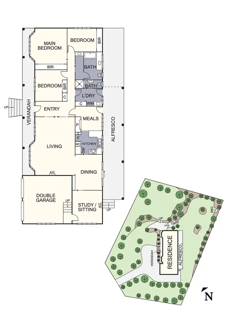 Floorplan of Homely house listing, 38 Lynnbrae Avenue, Hurstbridge VIC 3099