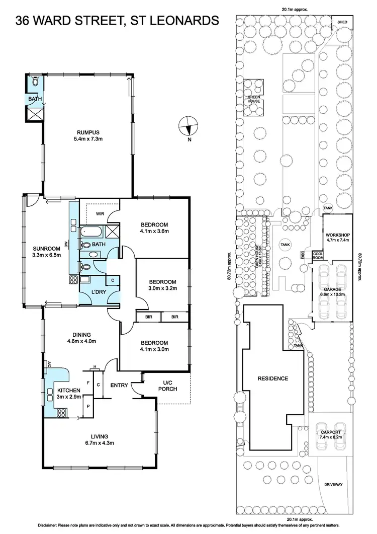 Floorplan of Homely house listing, 36 Ward Street, St Leonards VIC 3223