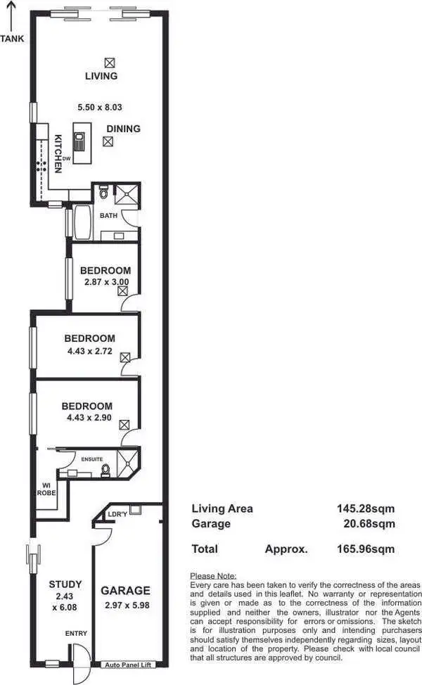 Floorplan of Homely house listing, 23 Corconda Street, Clearview SA 5085