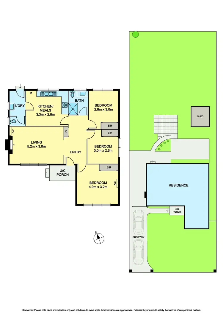 Floorplan of Homely house listing, 61 McFadzean Avenue, Reservoir VIC 3073