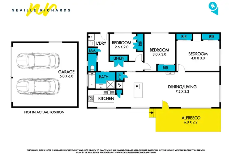 Floorplan of Homely house listing, 3 Denver Drive, Portarlington VIC 3223