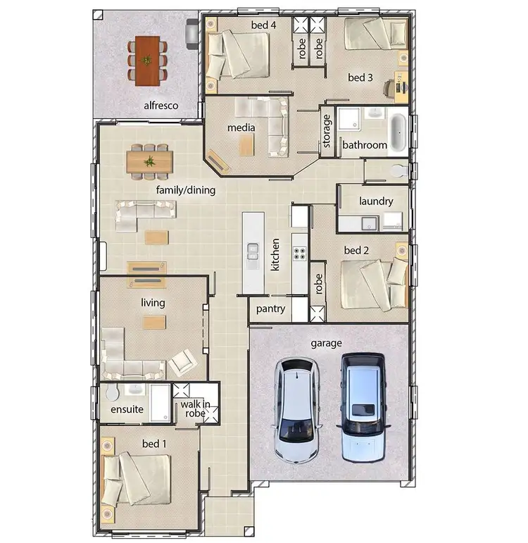Floorplan of Homely house listing, 6 Pirie Close, Mudgee NSW 2850