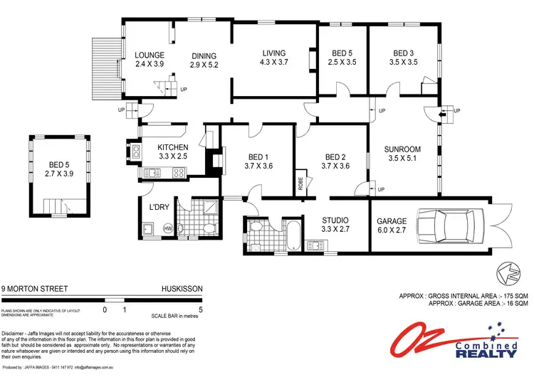 Floorplan of Homely house listing, 9 Morton Street, Huskisson NSW 2540