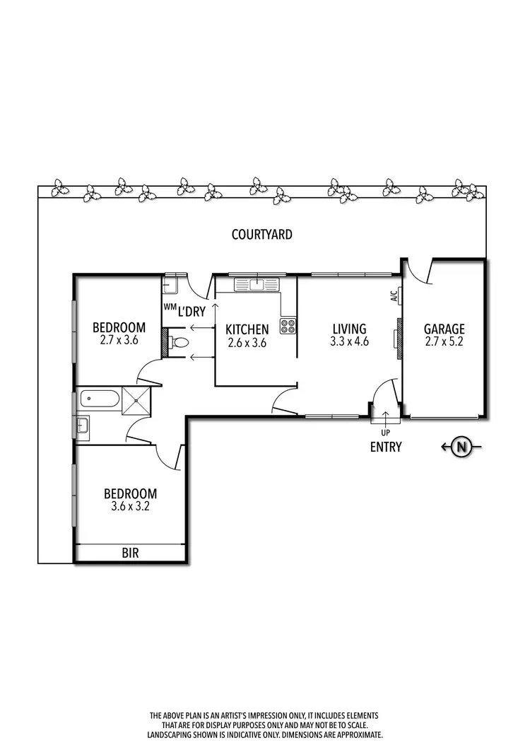 Floorplan of Homely unit listing, 4/24 Kelsby Street, Reservoir VIC 3073