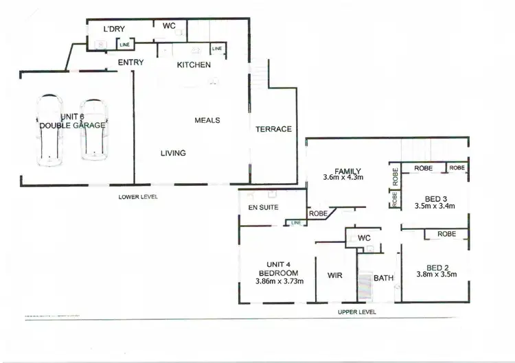 Floorplan of Homely townhouse listing, 6/6 Heidi Street, Kuluin QLD 4558