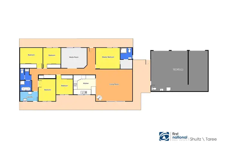 Floorplan of Homely house listing, 2 Mason Close, Taree NSW 2430