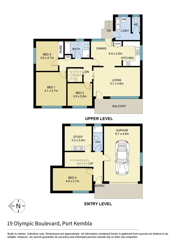Floorplan of Homely house listing, 19 Olympic Boulevard, Port Kembla NSW 2505