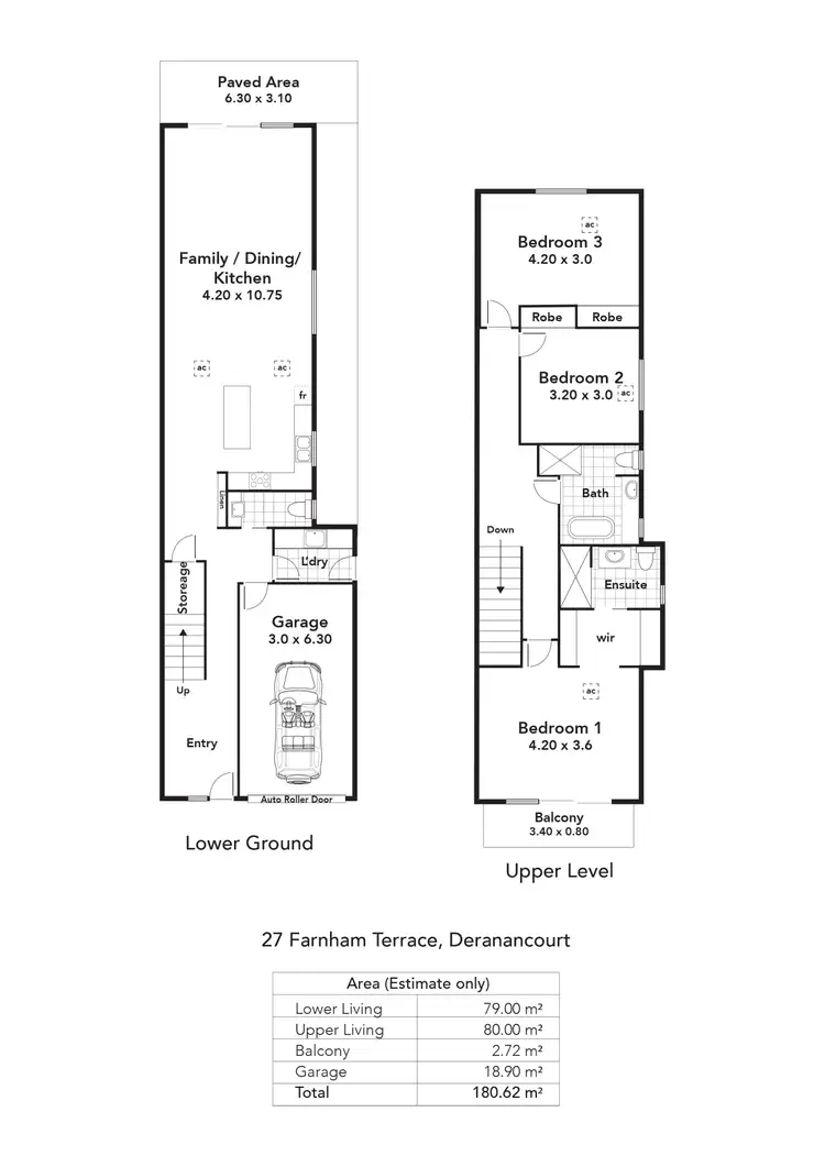 Floorplan of Homely house listing, 27 Farnham Terrace, Dernancourt SA 5075