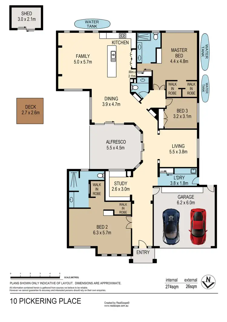 Floorplan of Homely house listing, 10 Pickering Place, Upper Kedron QLD 4055