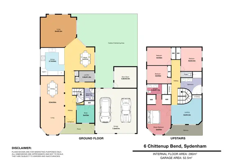 Floorplan of Homely house listing, 6 Chittenup Bend, Sydenham VIC 3037