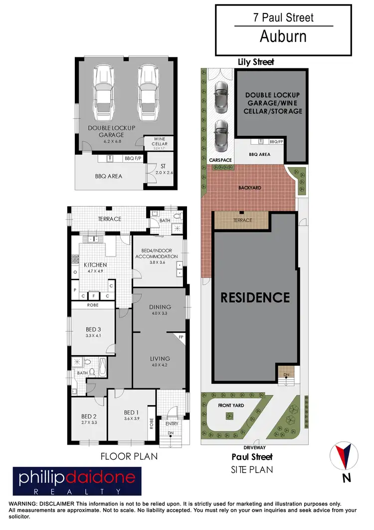 Floorplan of Homely house listing, 7 Paul Street, Auburn NSW 2144