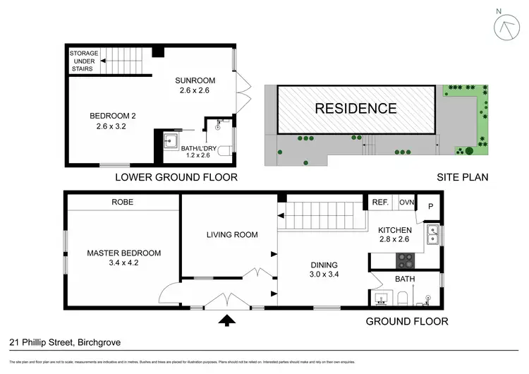Floorplan of Homely house listing, 21 Phillip Street, Balmain NSW 2041