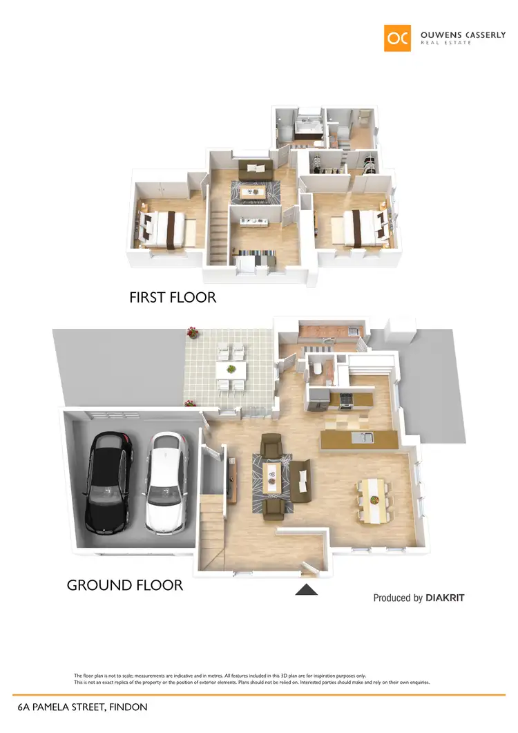 Floorplan of Homely house listing, 6A Pamela Street, Findon SA 5023