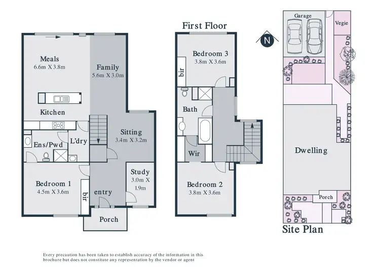 Floorplan of Homely house listing, 38 Gammage Boulevard, Epping VIC 3076