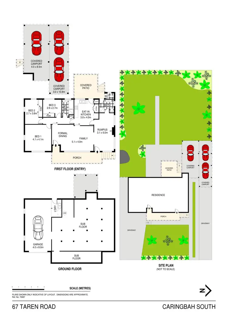 Floorplan of Homely house listing, 67 Taren Road, Caringbah South NSW 2229