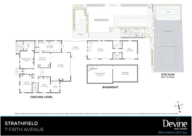 Floorplan of Homely house listing, 7 Firth Avenue, Strathfield NSW 2135