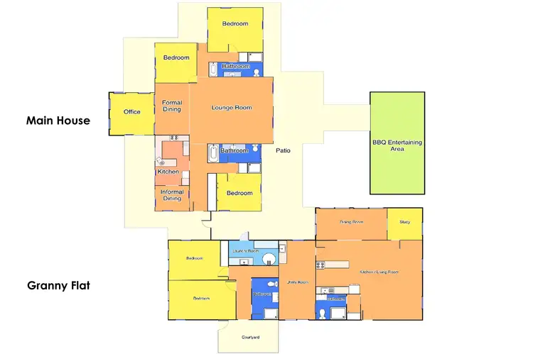 Floorplan of Homely rural property listing, 20 Clarkes Road, Tinonee NSW 2430