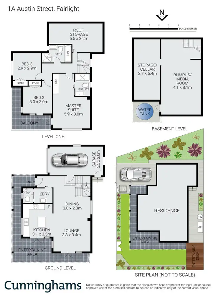 Floorplan of Homely house listing, 1a Austin Street, Fairlight NSW 2094