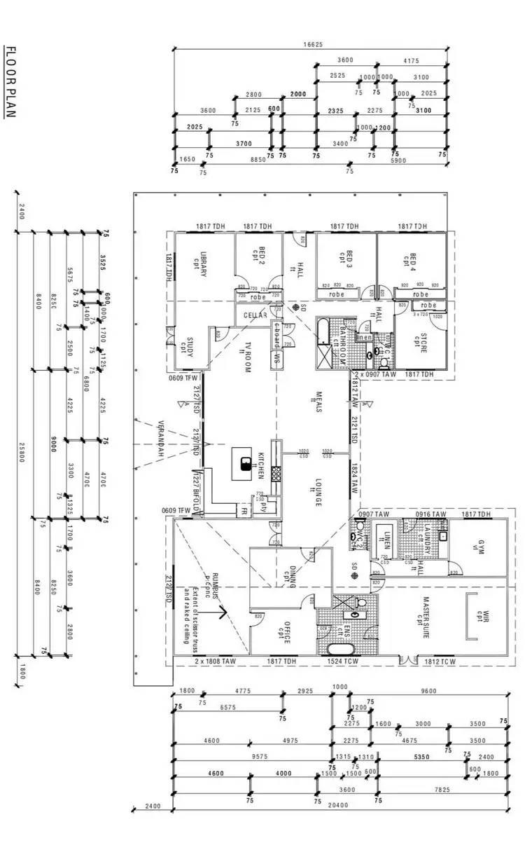 Floorplan of Homely rural property listing, 242 Lesters Lane, Mudgee NSW 2850