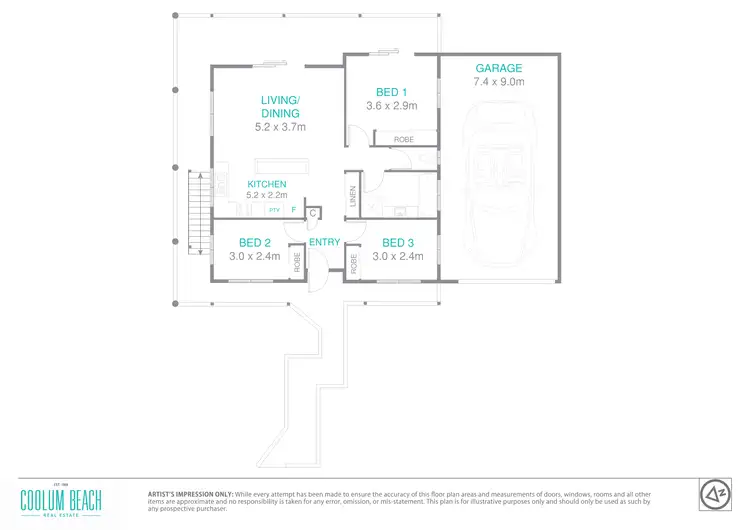 Floorplan of Homely house listing, 161 Centenary Heights Road, Coolum Beach QLD 4573