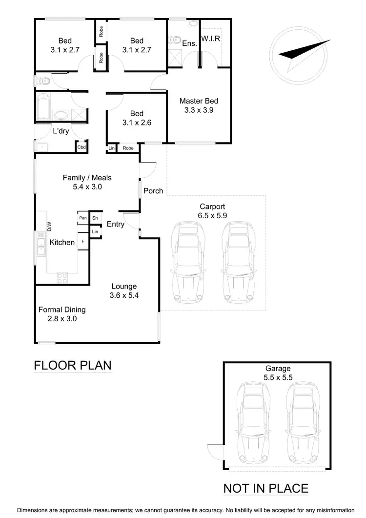 Floorplan of Homely house listing, 19 Hartington Drive, Wantirna VIC 3152