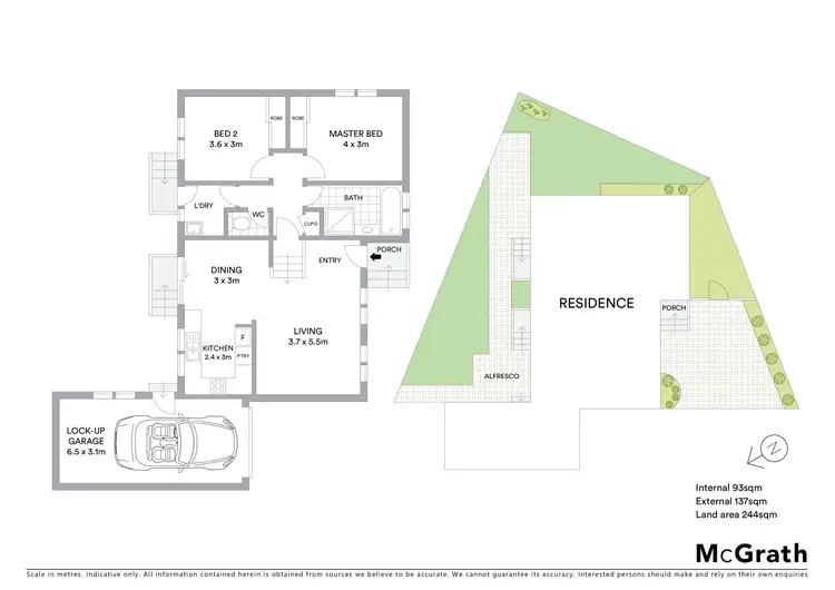 Floorplan of Homely unit listing, 4/52 Jones Crescent, Rosanna VIC 3084