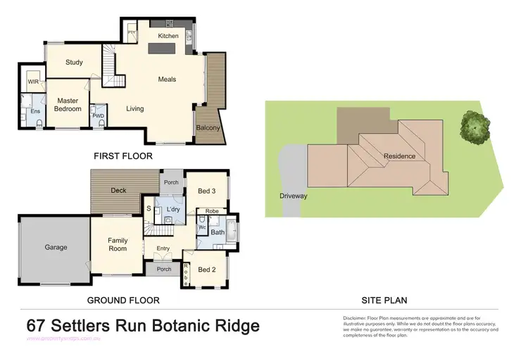 Floorplan of Homely house listing, 67 Settlers Run, Botanic Ridge VIC 3977