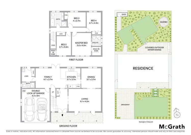 Floorplan of Homely house listing, 23 Essington Crescent, Sylvania NSW 2224