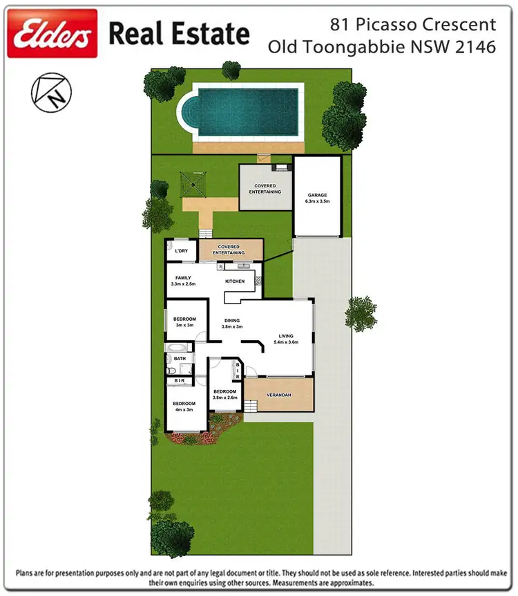 Floorplan of Homely house listing, 81 Picasso Crescent, Old Toongabbie NSW 2146