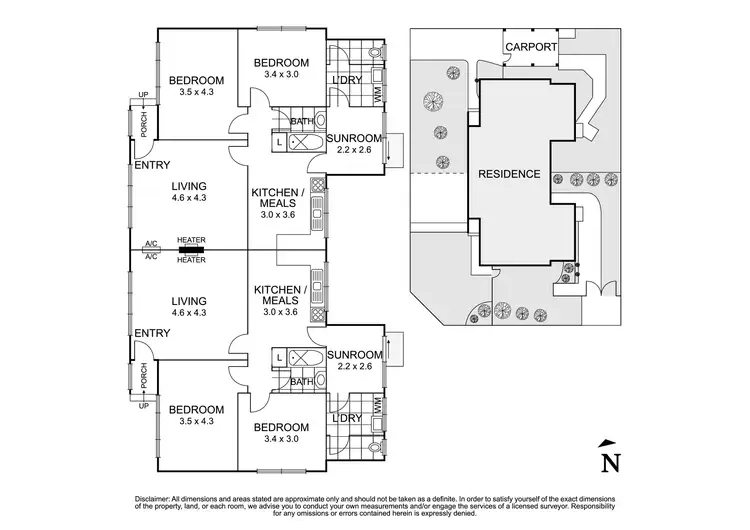 Floorplan of Homely house listing, 18 McKellar Street, Watsonia VIC 3087