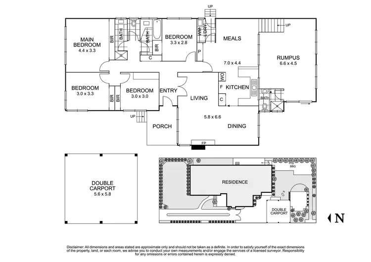Floorplan of Homely house listing, 50 Coolabah Street, Doncaster VIC 3108