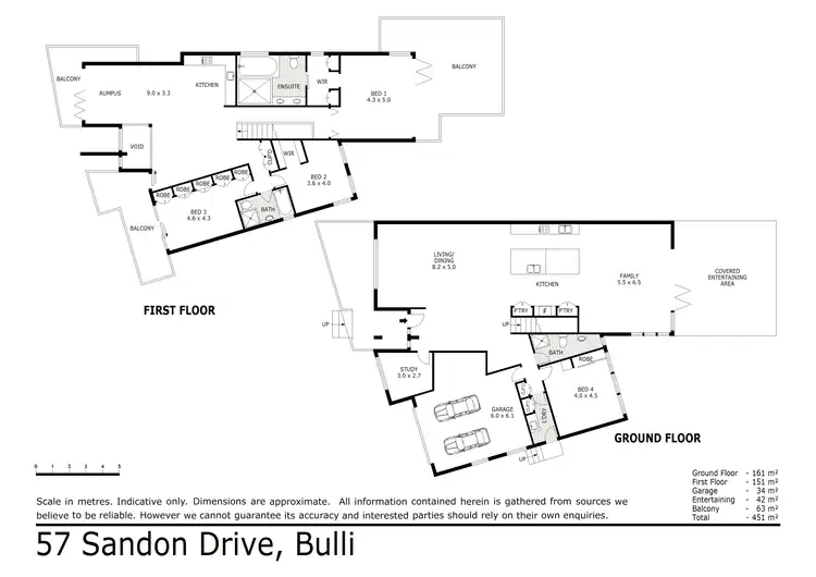 Floorplan of Homely house listing, 57 Sandon Drive, Bulli NSW 2516