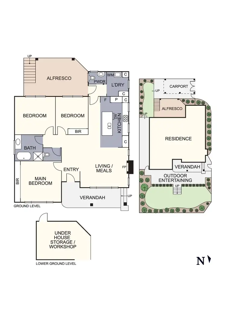 Floorplan of Homely house listing, 1/30 Bruce Street, Diamond Creek VIC 3089