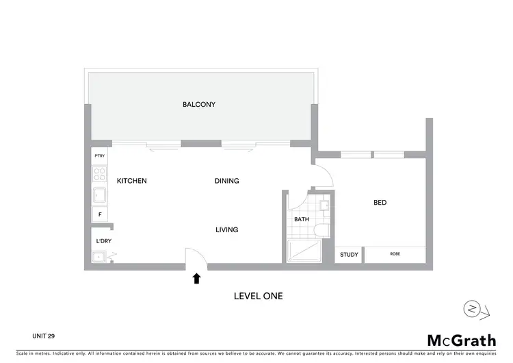 Floorplan of Homely apartment listing, 29/297 Flemington Road, Franklin ACT 2913