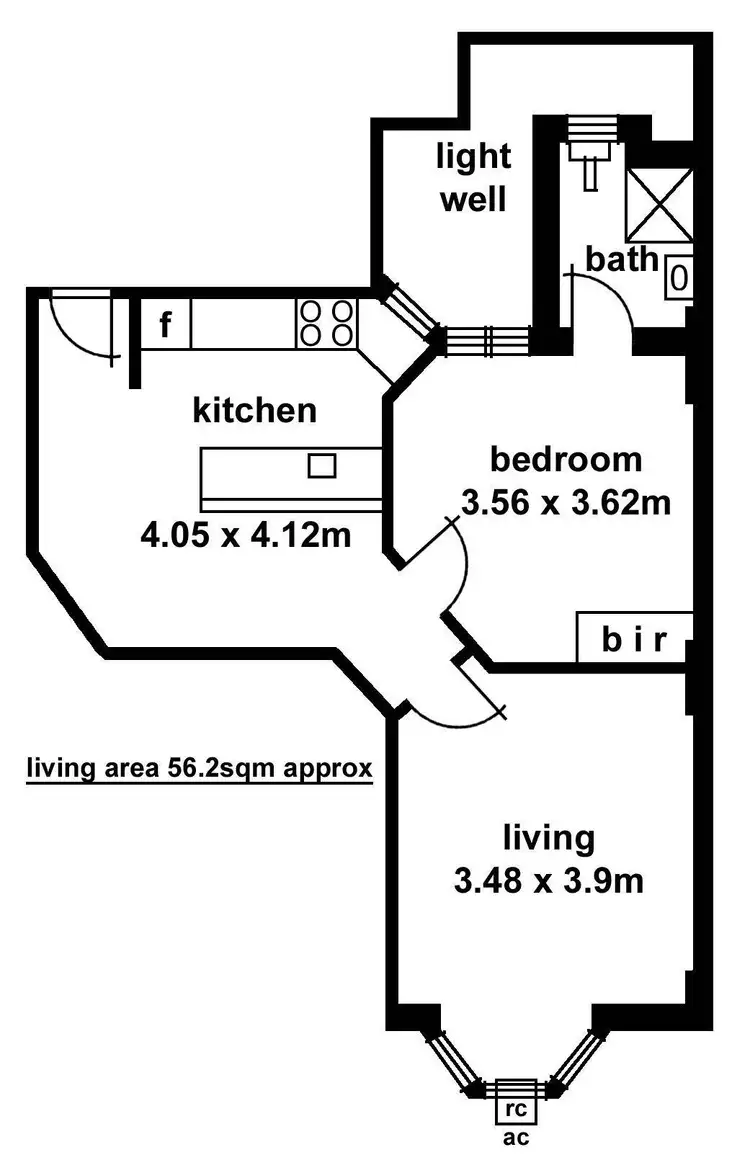 Floorplan of Homely apartment listing, 29/21 Pulteney Street, Adelaide SA 5000